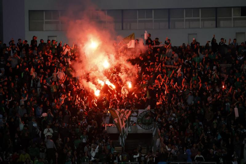 Hinchada Santiago Wanderers (referencial) - Photosport