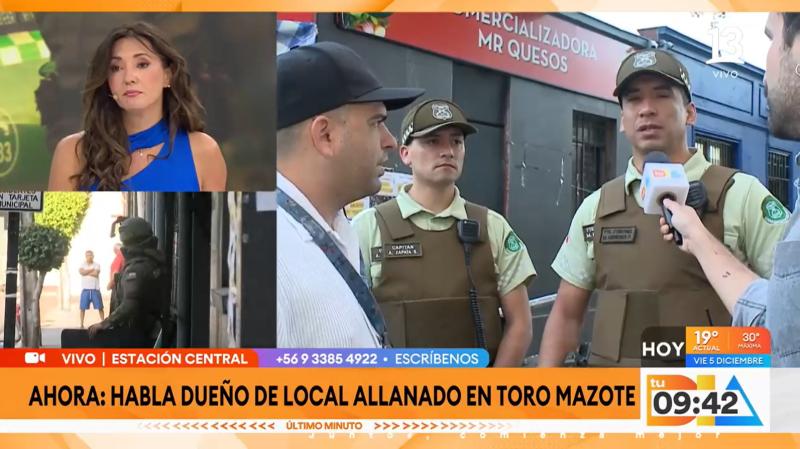 Tu Día - Tenso cruce de propietario de local extranjero que defendió a irregulares con Tu Día