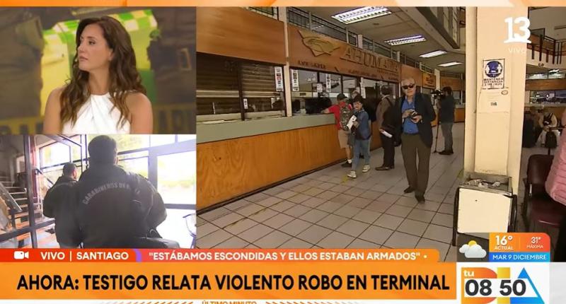 Tu Día - Violento asalto en Terminal Los Héroes