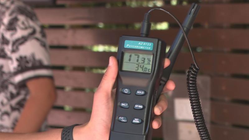 Esta Navidad los termómetros llegaron a los 34°C en Santiago - T13