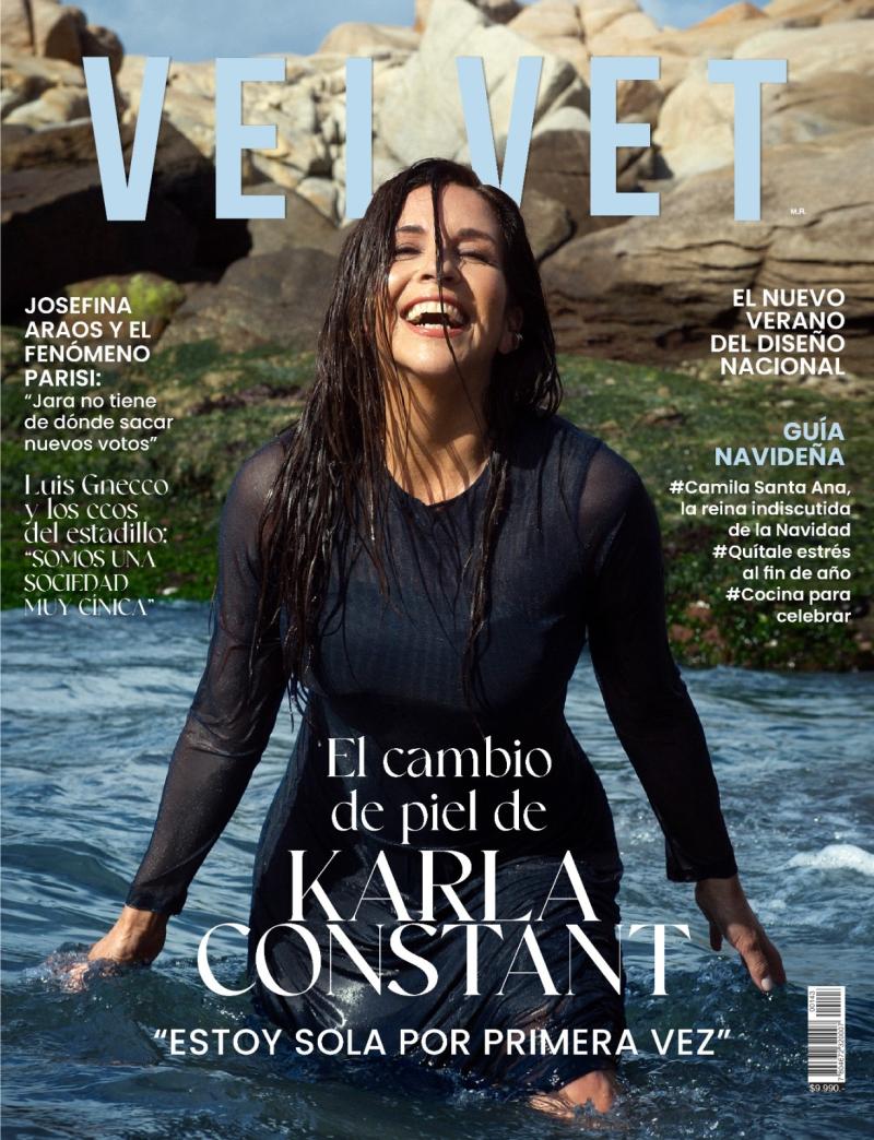 Revista Velvet - Karla Constant habla de los motivos de su quiebre tras doce años de relación