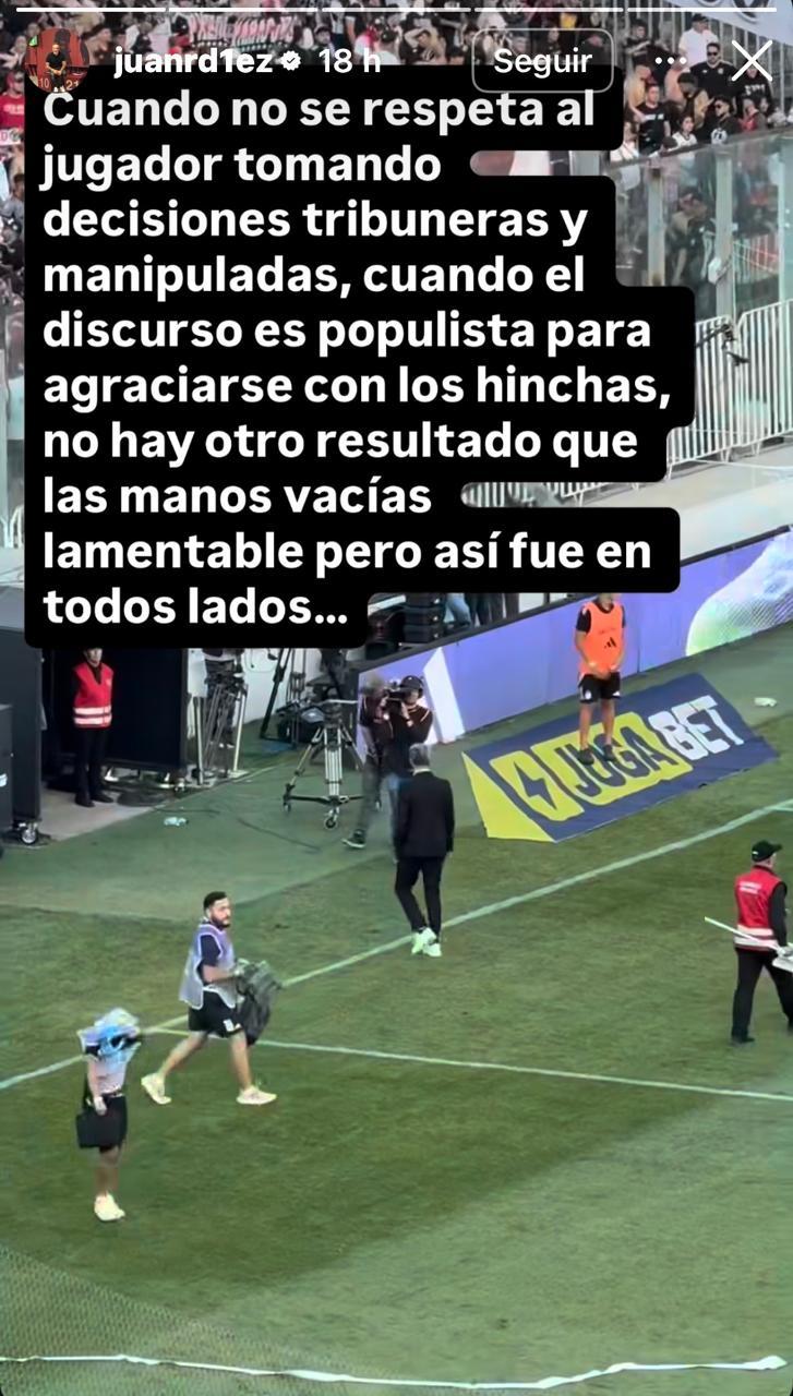 PF Vidal Juan Ramírez explotó contra Ortiz | Instagram