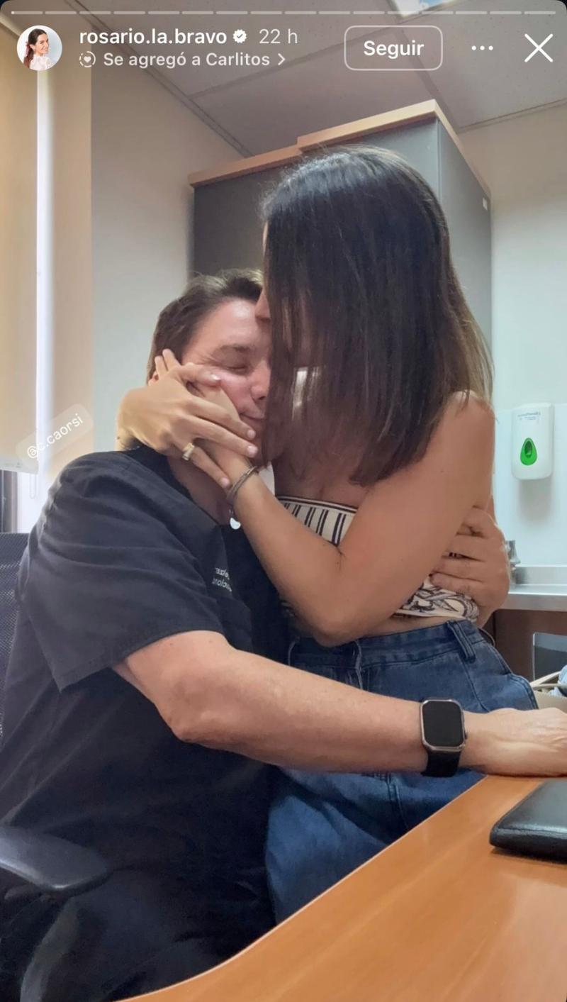 Instagram - Rosario Bravo y su esposo Carlos Caorsi