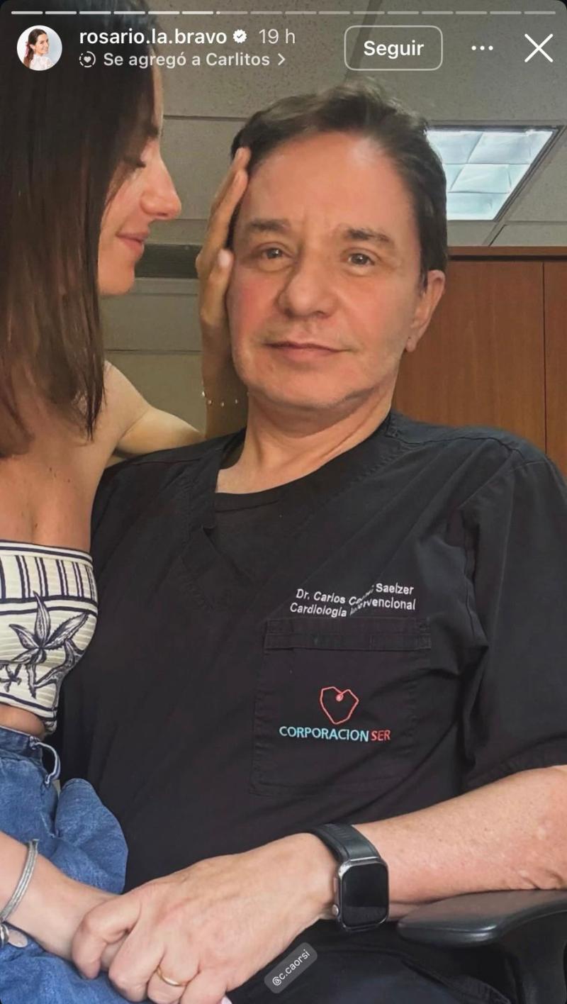 Instagram - Rosario Bravo y su esposo Carlos Caorsi