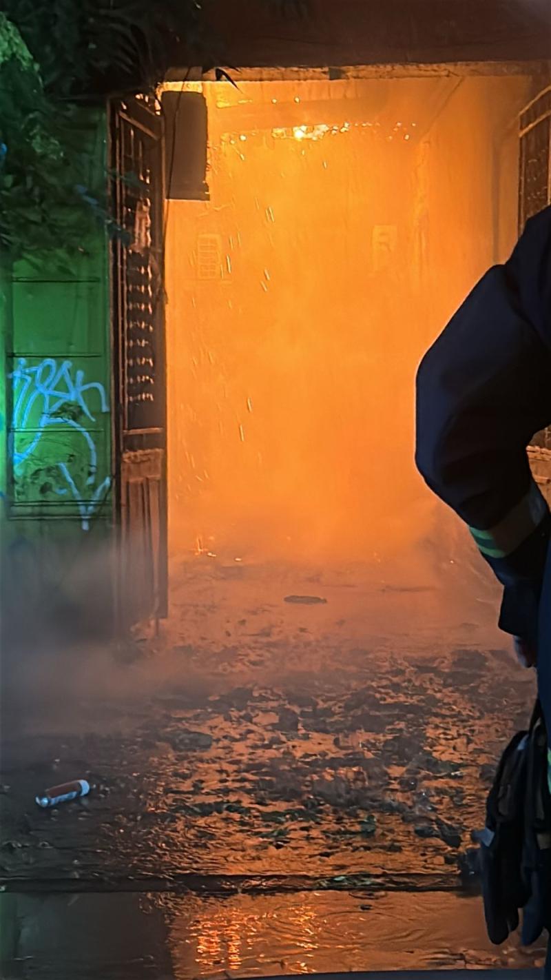 Incendio en Estación Central | Bomberos de Chile