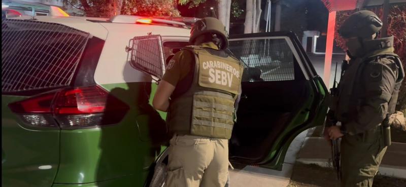 Carabineros confirmó la detención de Nicolás Piña - Cedida