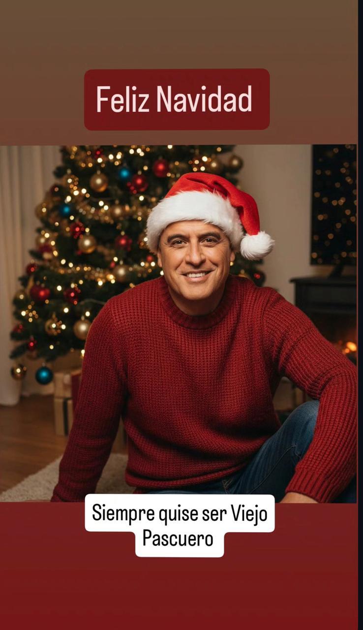 Instagram - Ramón Ulloa y su saludo en Navidad