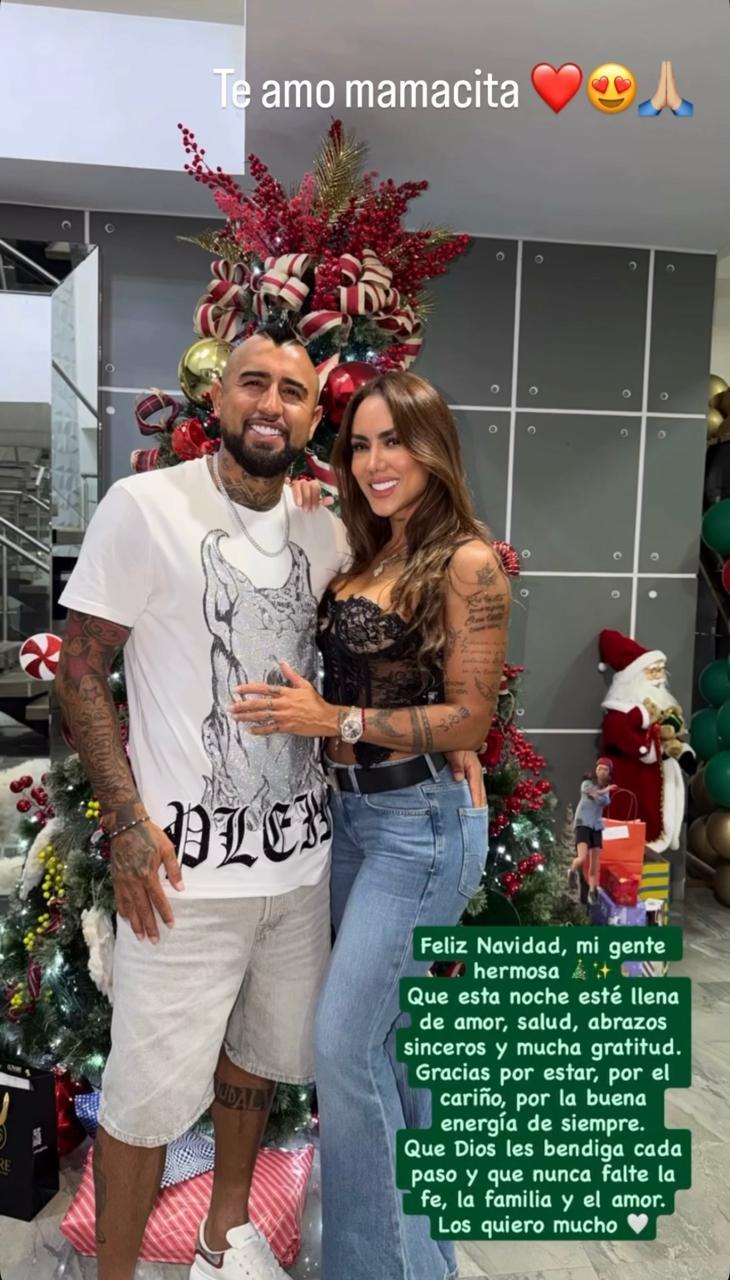 Arturo Vidal navideño | Instagram