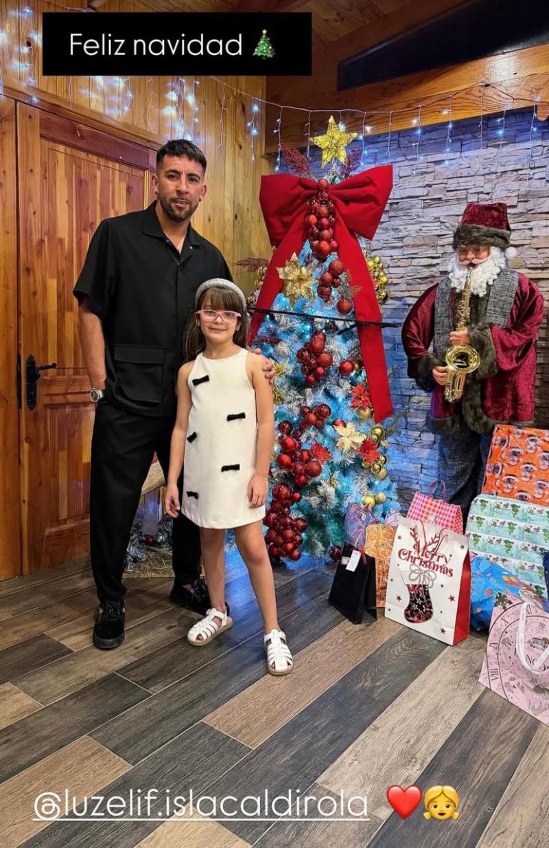Mauricio Isla en Navidad | Instagram