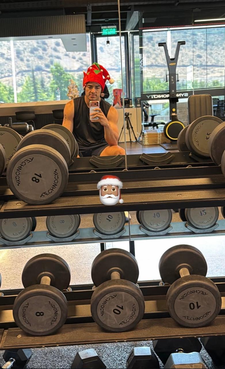 Cristian Garín en Navidad | Instagram