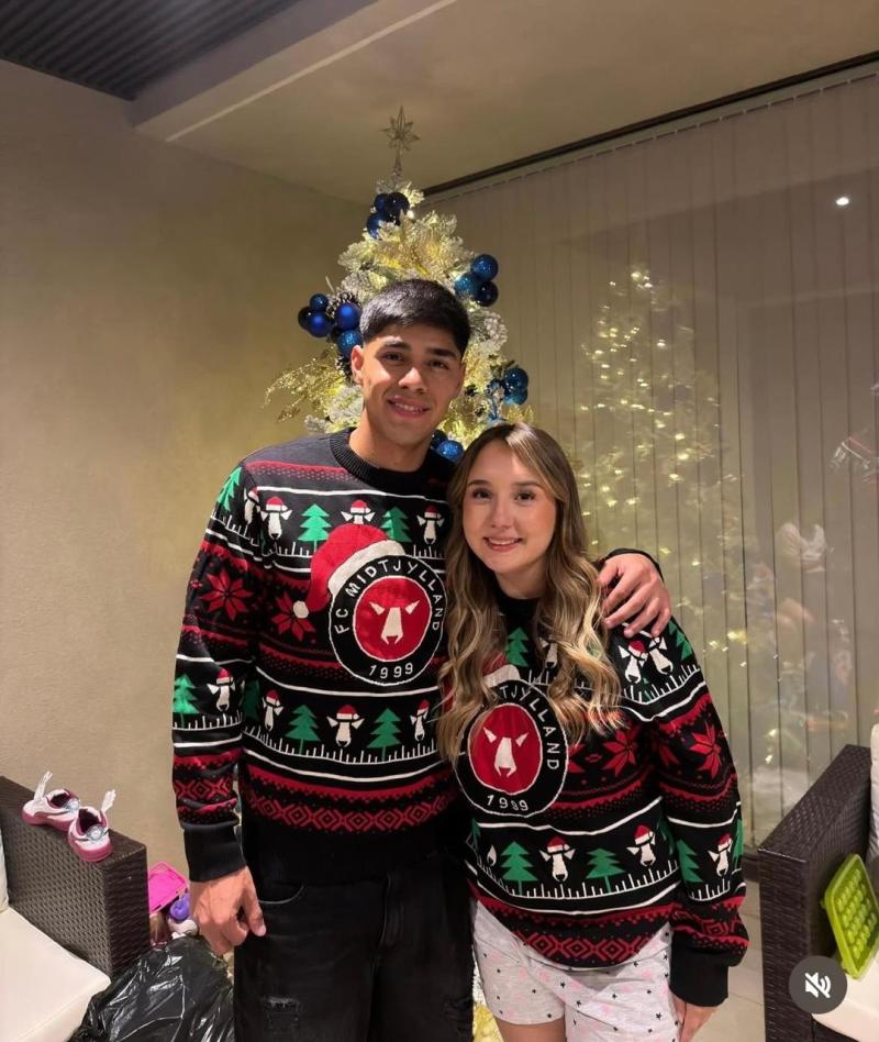 Darío Osorio en Navidad | Instagram