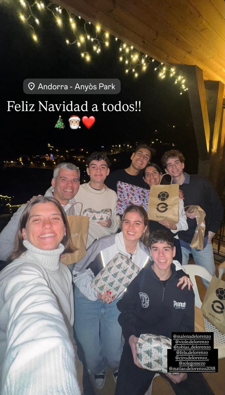 Alejandro Tabilo en Navidad | Instagram