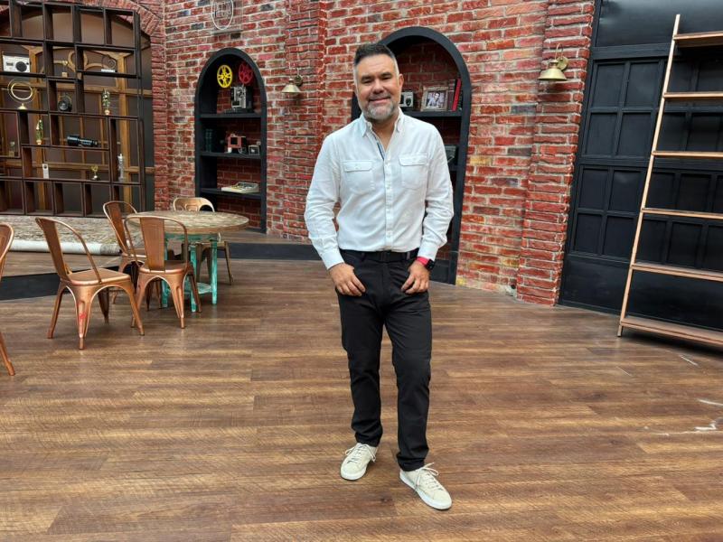 Gianfranco Marcone, meteorólogo de Canal 13