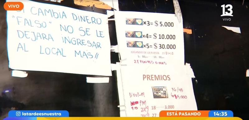 La Tarde es Nuestra - Casino ilegal en Ñuñoa