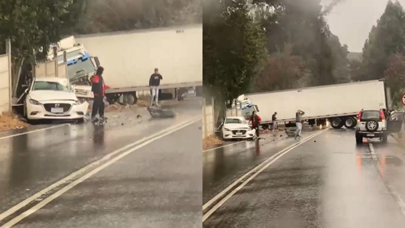 T13 - Muerte del subprefecto de PDI: Conductor del camión es formalizado por cuasidelito de homicidio | Captura de video