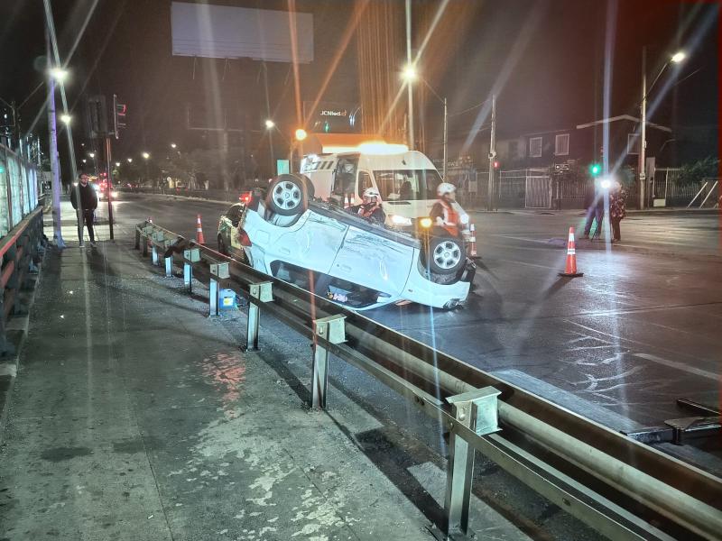 Accidente de tránsito deja una mujer lesionada: conductor del otro vehículo se dio a la fuga