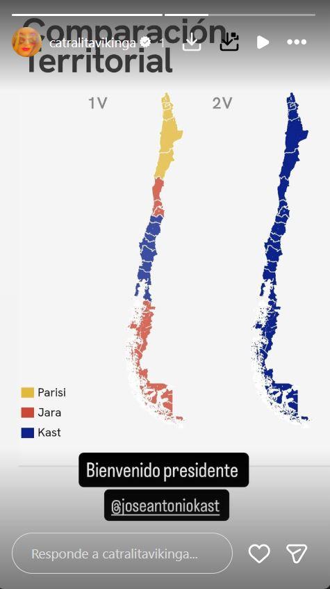 Captura - Famosos celebraron el triunfo de José Antonio Kast en las elecciones