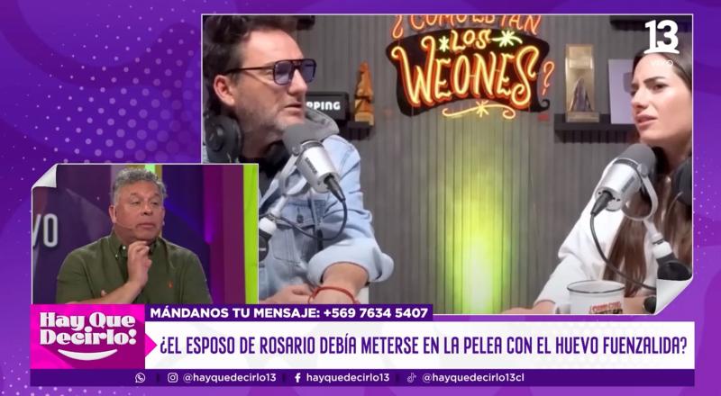 Canal 13 - Willy Sabor habla de Daniel Fuenzalida y Rosario Bravo