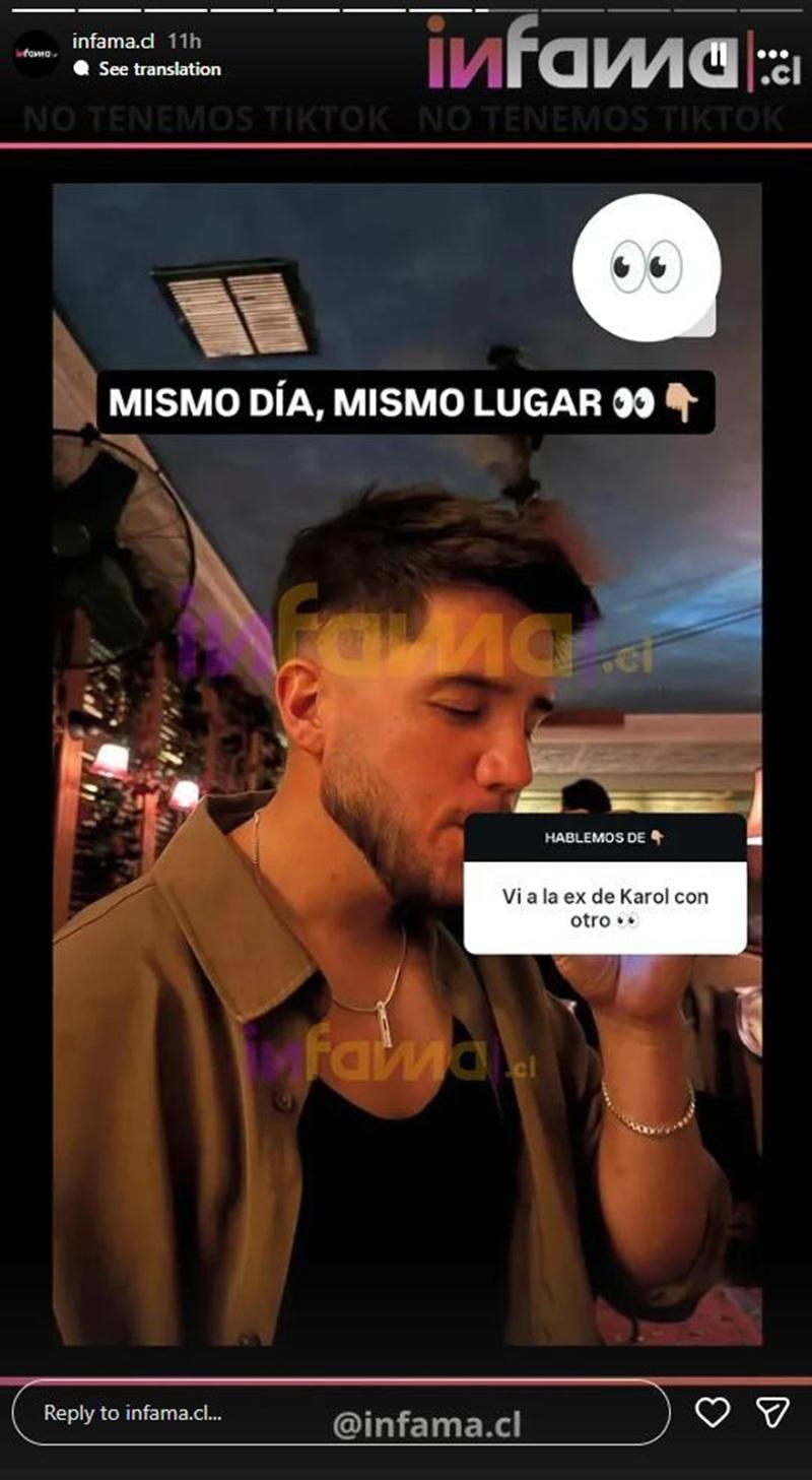 Instagram (Infama) - La supuesta nueva pareja de Fran Virgilio