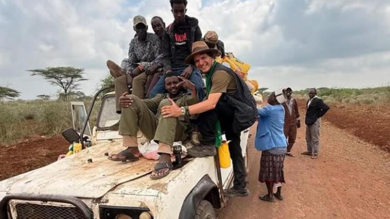 Jorge Said en Kenia - Instagram