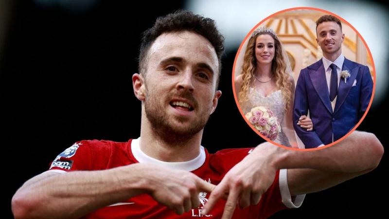 Diogo Jota y su familia - AFP
