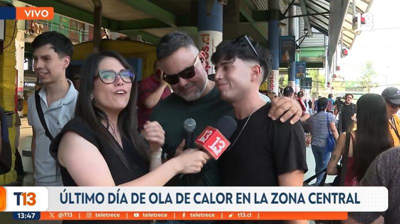 T13 - El romántico mensaje de joven en previa a Año Nuevo