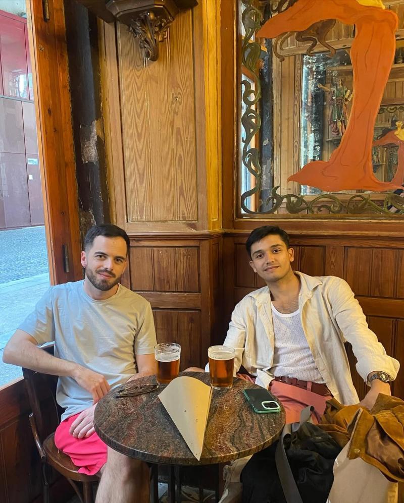 Instagram - Andrew Bargsted y Santiago Rodríguez