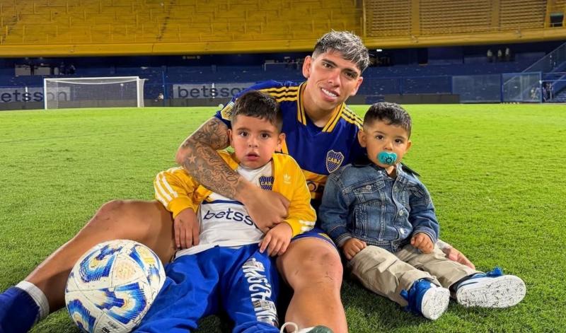 Palacios es papá de dos niños | Instagram