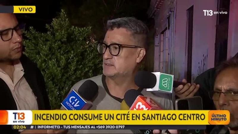 Vecinos detallan incivilidades de domicilio "problemático" tras incendio en cité de Santiago
