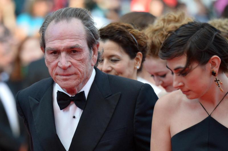 AFP - Tommy Lee Jones y su hija, Victoria Jones