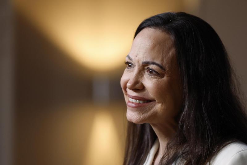 La declaración de María Corina Machado tras captura de Maduro - AFP