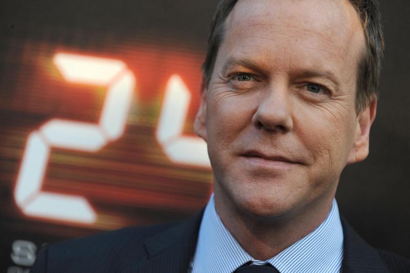 AFP - El actor Kiefer Sutherland detenido por presunta agresión a conductor