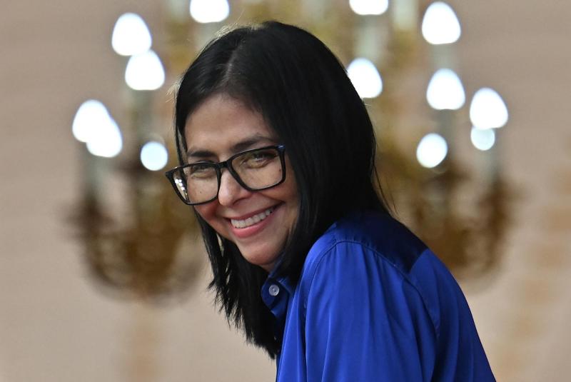 AFP - Presidenta interina de Venezuela, Delcy Rodríguez