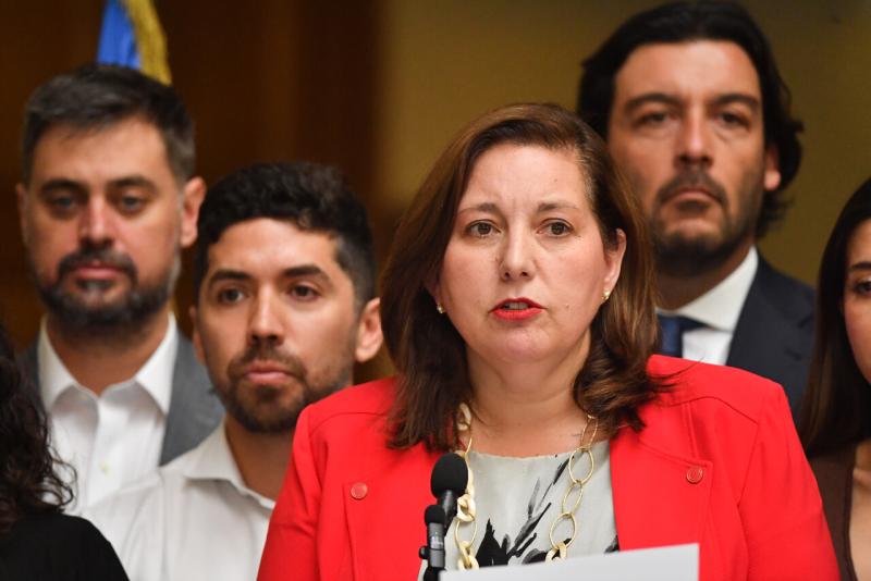 Agencia Uno - Presidenta del PS, Paulina Vodanovic