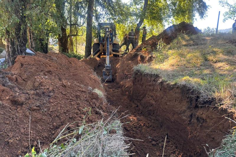 Agencia Uno - Labores de búsqueda en las inmediaciones donde vivía Julia Chuñil