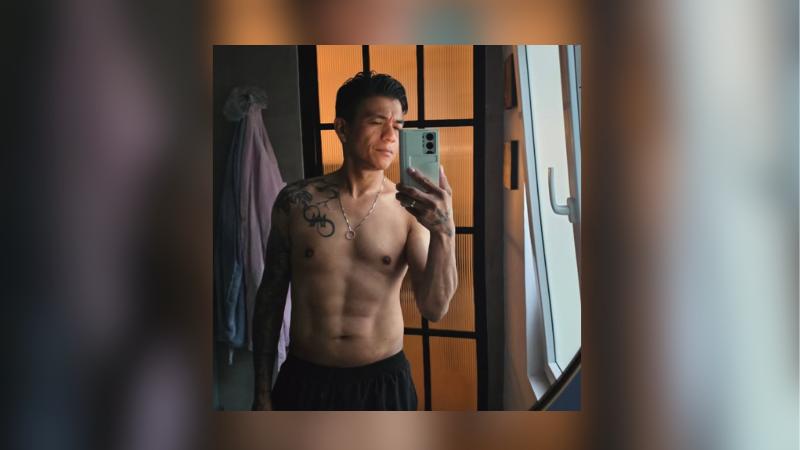 Instagram - Américo muestra transformación física