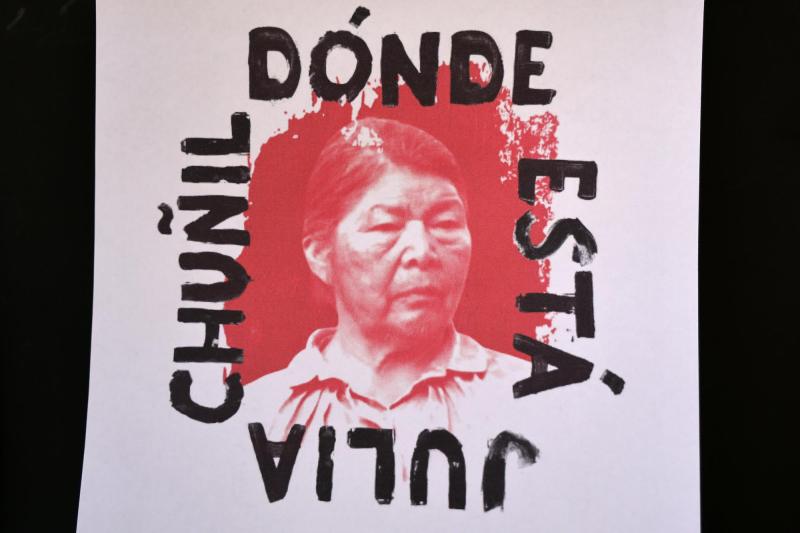 Habla dirigente de Coordinadora por Julia Chuñil - Aton