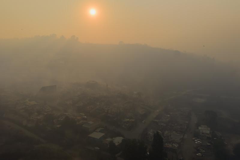Aton - Incendios forestales en la región del Biobío