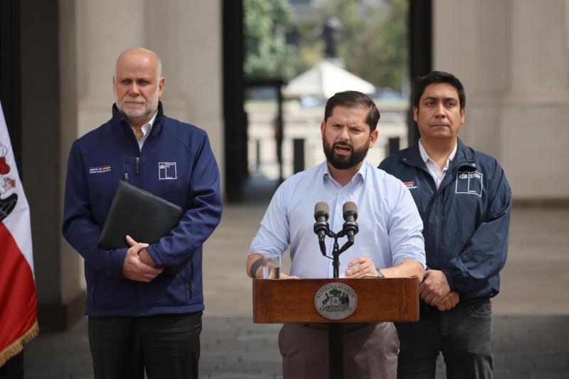 Aton- Presidente Gabriel Boric en La Moneda