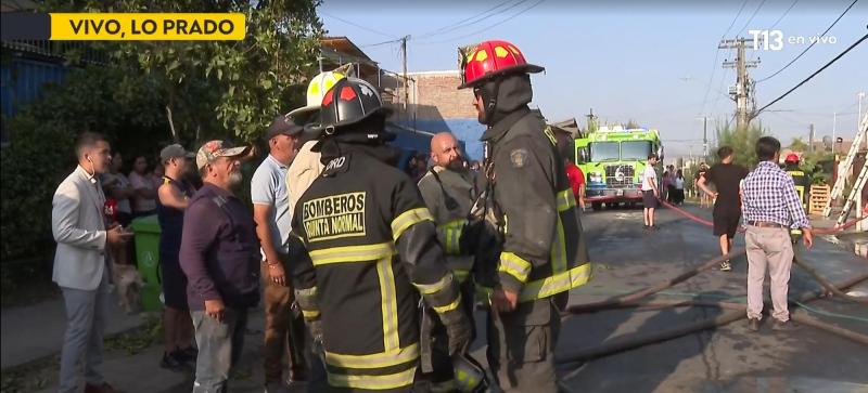 T13 - Incendio en Lo Prado