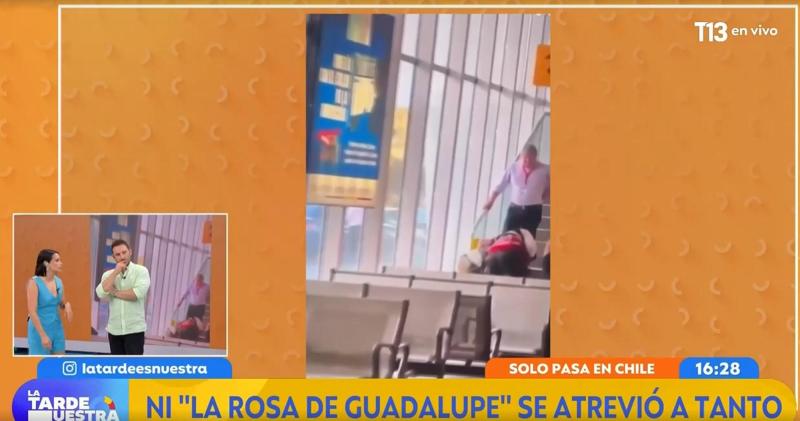 La Tarde es Nuestra - Sujeto simuló caída en el aeropuerto de Antofagasta