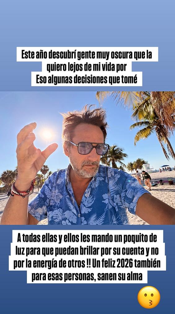 El enigmático mensaje de Daniel Fuenzalida en año nuevo: "Descubrí gente muy oscura" - Instagram Daniel Fuenzalida