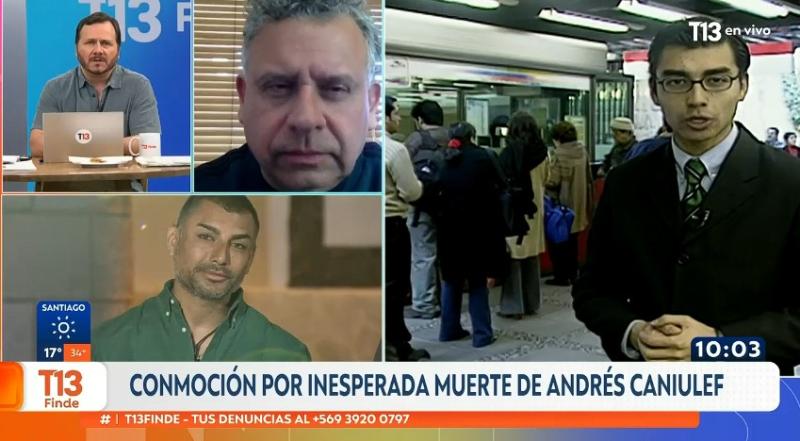 T13 Finde - Willy Sabor abordó muerte de Andrés Caniulef