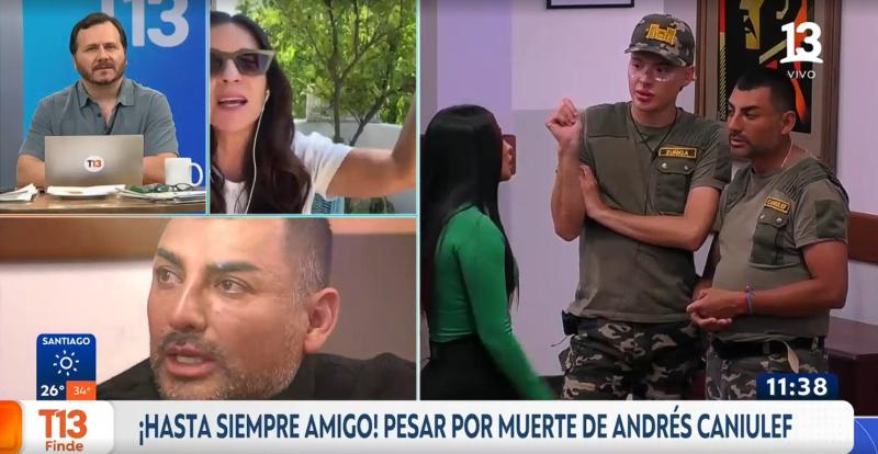 T13 Finde - "Le dije 'dale, hazlo'": Karla Constant recordó cómo Andrés Caniulef decidió participar en "Palabra de Honor"