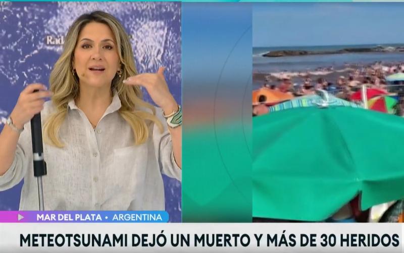 Canal 13 - Michelle Adam explicó por qué ocurrió el meteotsunami