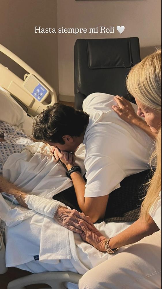 La emotiva despedida de Máximo Bolocco a su abuela: "Hasta siempre mi Roli" - Instagram Máximo Bolocco
