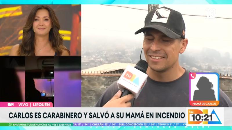 Canal 13 - Priscilla Vargas se emocionó en Tu Día