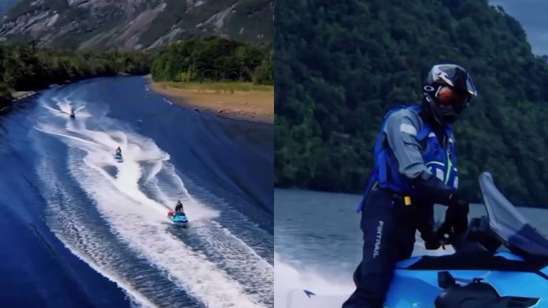 Instagram - Denuncian ingreso de motos acuáticas en zonas protegidas de la Patagonia