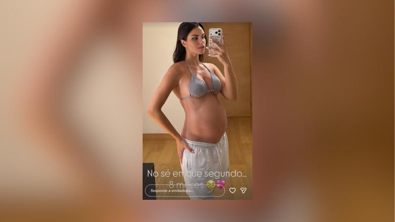 Instagram - Emilia Dides lució su avanzado embarazo