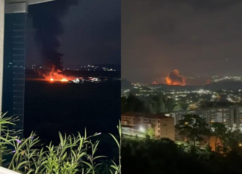 La polémica publicación de George Harris tras explosiones en la capital de Venezuela: "Dios es grande" - X